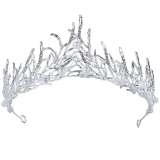 Pearl Alloy Crystal Crown Wedding Ball Party Bridal Crown