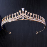 Alloy Crystal Crown Wedding Ball Party Bridal Crown