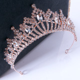 Alloy Crystal Crown Wedding Ball Party Bridal Crown