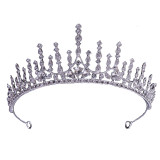 Alloy Crystal Crown Wedding Ball Party Bridal Crown