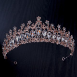 Alloy Crystal Crown Wedding Ball Party Bridal Crown