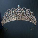 Alloy Crystal Crown Wedding Ball Party Bridal Crown