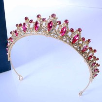 Alloy Crystal Crown Wedding Ball Party Bridal Crown