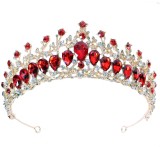 Alloy Crystal Crown Wedding Ball Party Bridal Crown