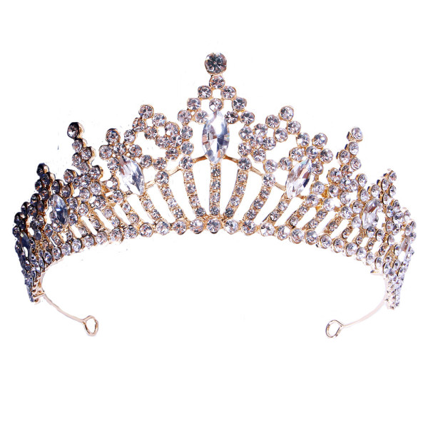 Alloy Crystal Crown Wedding Ball Party Bridal Crown