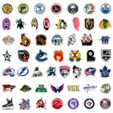 50 ice hockey graffiti stickers, motorcycle helmets, luggage cases, refrigerators, skateboards, stickers, waterproof stickers