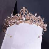 Alloy Crystal Crown Wedding Ball Party Bridal Crown