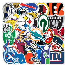32 Rugby Decorative Small Stickers Travel Case Refrigerator Motorcycle Skateboard Dead Fly Waterproof Stickers