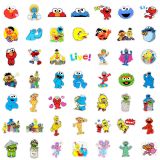 50 pieces of children's cartoon graffiti stickers, laptop phone computer water cup decoration waterproof stickers