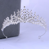 Alloy Crystal Crown Wedding Ball Party Bridal Crown