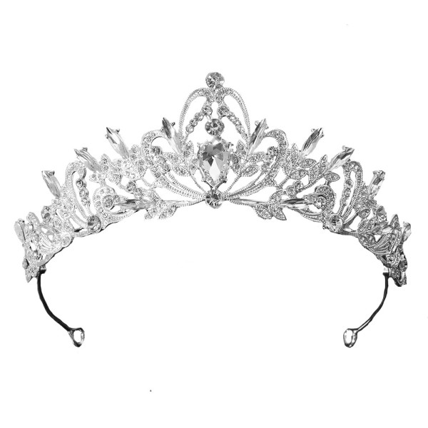 Alloy Crystal Crown Wedding Ball Party Bridal Crown