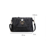 Mobile phone bag, messenger bag, leisure large capacity Messenger bag  fit 20MM Snaps button jewelry wholesale