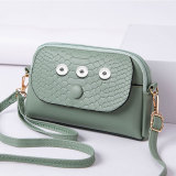 Fashionable and Exquisite Mini Crossbody Phone Bag Shell Bag fit 20MM Snaps button jewelry wholesale