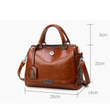 Handbag, oil skin rivet, crossbody bag, shoulder bag fit 20MM Snaps button jewelry wholesale