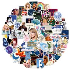 100 Singer Taylor Swift Mould Sticker Waterproof Mobile Phone Waterproof Sticker