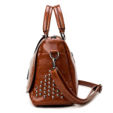 Handbag, oil skin rivet, crossbody bag, shoulder bag fit 20MM Snaps button jewelry wholesale