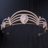 Alloy Crystal Crown Wedding Ball Party Bridal Crown