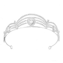 Alloy Crystal Crown Wedding Ball Party Bridal Crown