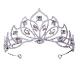 Alloy Crystal Crown Wedding Ball Party Bridal Crown