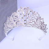 Alloy Crystal Crown Wedding Ball Party Bridal Crown