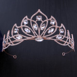 Alloy Crystal Crown Wedding Ball Party Bridal Crown