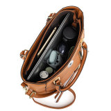 Large Capacity Handbag Oil Wax Leather Fashion One Shoulder Crossbody Bucket Bag fit 20MM Snaps button jewelry wholesale