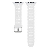 38/40/41mm Suitable for Apple Watch Strap iwatch Hollow Silicone Strap Apple Watch  (excluding dial)