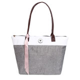 Bowtie shopping tote bag fit 20MM Snaps button jewelry wholesale