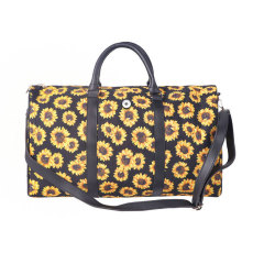 Sunflower Leopard Stripe Colored Men's and Women's Handheld Large Bag fit 20MM Snaps button jewelry wholesale