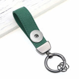 Car keychain suede pendant fit  20MM Snaps button jewelry wholesale
