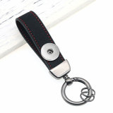 Car keychain suede pendant fit  20MM Snaps button jewelry wholesale