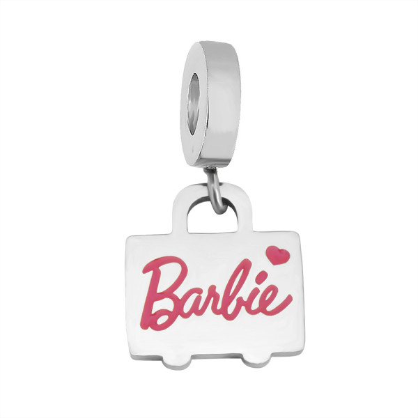 Barbie New Partnerbeads Stainless Steel charms