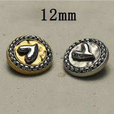 12MM Love avatar metal snap button charms