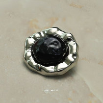 23MM Flower Metal snap button charms
