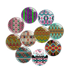 Painted metal 20mm snap buttons  design Print charms