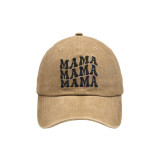 MAMA Letter Embroidered Baseball Hat