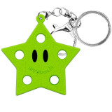 Keychain pendant EVA key board Star Smiling Face personalized DIY accessories