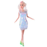 22 styles suitable for 11 inch/30cm Barbie doll clothing, girls' fashion changing doll clothing (sold separately without dolls)