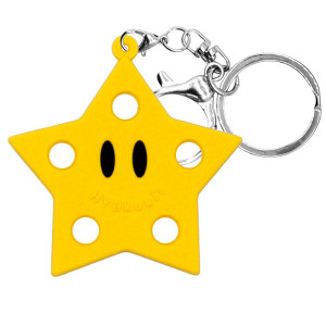 Keychain pendant EVA key board Star Smiling Face personalized DIY accessories