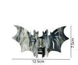 Halloween Bat Dress Up Hairpin Back Head Pan Hair Shark Clip Holiday Acrylic Hair Accessories