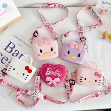 Silicone KT Cat Cartoon Bag Shoulder Bag Children's Cute Crossbody Bag