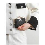 Clip Wallet Zero Wallet Small Bag Coin Key Card Bag fit 20MM Snaps button jewelry wholesale