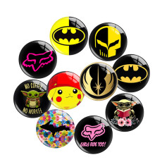 Painted metal 20mm snap buttons  Jeep Print