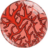 Painted metal 20mm snap buttons  design Print