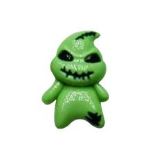 20MM Halloween Green Ghost  Resin snap button charms