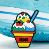 Ice cream food and cold drinks Kid junior style silicone bracelet  PVC luminous cartoon accessories creative Cartoon