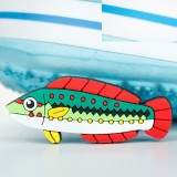 Fish and marine organisms Kid junior style silicone bracelet  PVC luminous cartoon accessories creative Cartoon