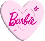 Barbie Love pattern Heart Photo Resin snap button charms   fit 18mm snap jewelry