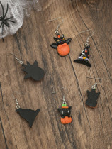 Halloween Earrings Set Pumpkin Ghost