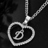 26 Letter Zircon Love Necklace